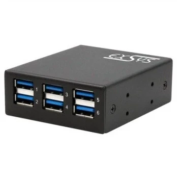HUB USB Exsys EX-11246HMS – 6 prievadų USB 3.2 Gen 1 šakotuvas (15.06.3535)