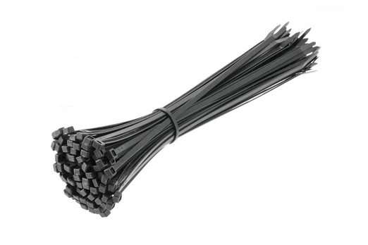 Nylon Cable Ties 3.6 x 140 mm, 100 pcs, Juodas