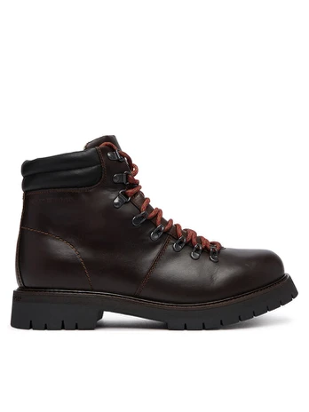 Auliniai batai Tommy Hilfiger Elevated Outdoor Lth Wpm Boot FM0FM05995 Ruda