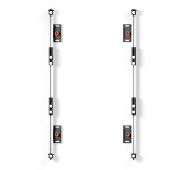 EDBAK ULS3337 Universal LED System for 3 cabinets 600 x 337.5 | Black
