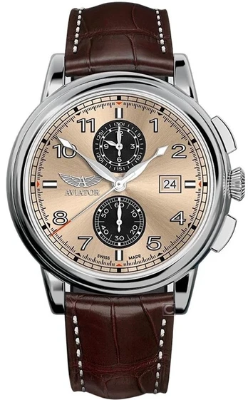 Laikrodis Aviator Douglas DC-3 Chronograph V.2.45.0.409.4