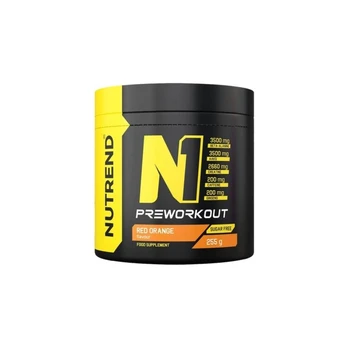Nutrend N1 Pre-Workout 255 g. - Blue raspberry skonis