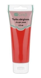 Akriliniai dažai 120ml, HOD RED