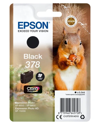 Tusz Epson 378 (juodas)