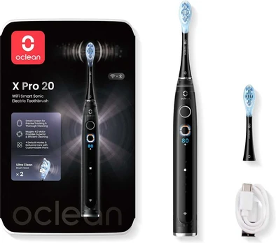 Dantų šepetėlis Oclean X Pro 20 Juodas