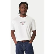 Guess Jeans Marškinėliai M6RI45 K8HM0 Balta Oversize