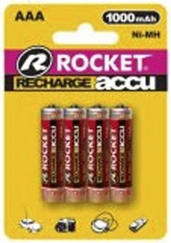 Įkraunamas elementas Rocket, 4 vnt.