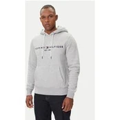 Tommy Hilfiger Džemperis Core Logo MW0MW10752 Pilka Regular Fit