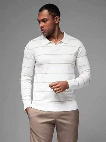 shirt for men - baltas