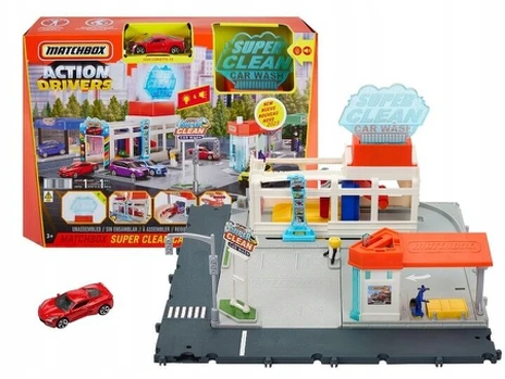 Automobilių plovykla Matchbox Real Adventures HNJ54