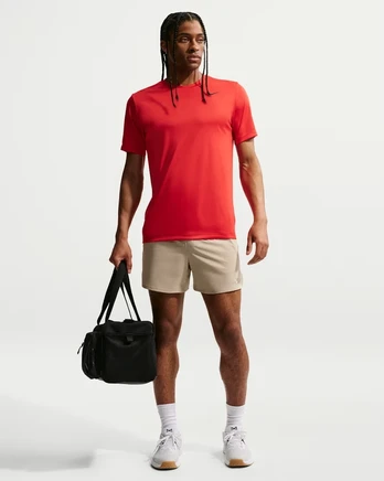 Nike Marškinėliai Vyrams M Nk Df Tee Std Flex Raudona IO1425 657