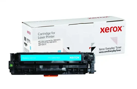 Tonerių kasetė Xerox HP CE411A, mėlyna