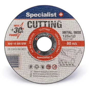 Metalo pj.diskas 125x1x22 mm