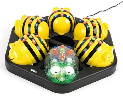 TTS „Bee-Bot“ ir „Mėlyna-Bot“ programuojamų robotų klasės rinkinys
