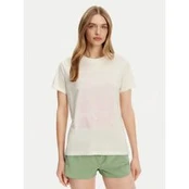 Roxy Marškinėliai ERJZT05911 Écru Regular Fit