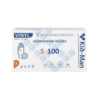 Vinilinės pirštinės N100 - M