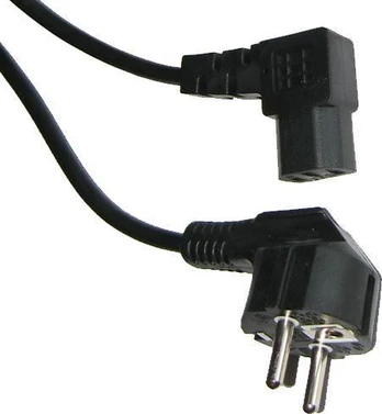 LP Oem Kompiuterio maitinimo kabelis kampinis 3m