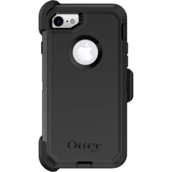 Otterbox Defender - Protective Case with Clip for iPhone 6/7/8 (Black)