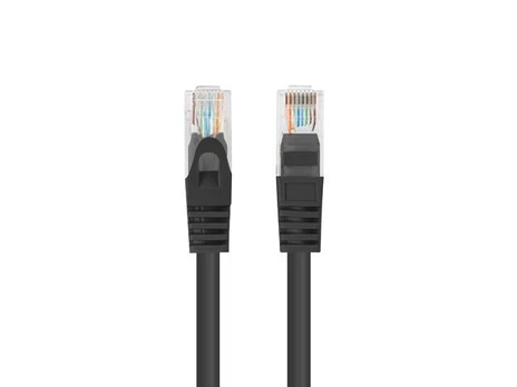 Lanberg Patch cord kat.6 UTP 7,5 m juodas fluke