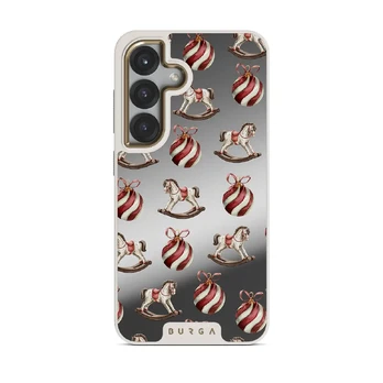 Rocking Around - Samsung Galaxy S25 Case, Elite Mirror Light (Magnetic) / Gold