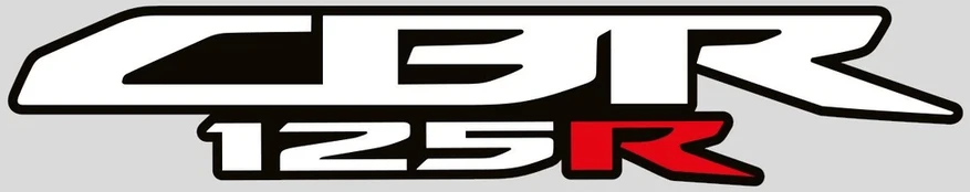 Honda CBR 125R motociklo lipdukai