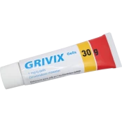 GRIVIX 1 mg/g gelis 30 g kaina