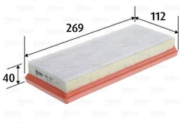 Oro filtras VALEO 585219 kaina