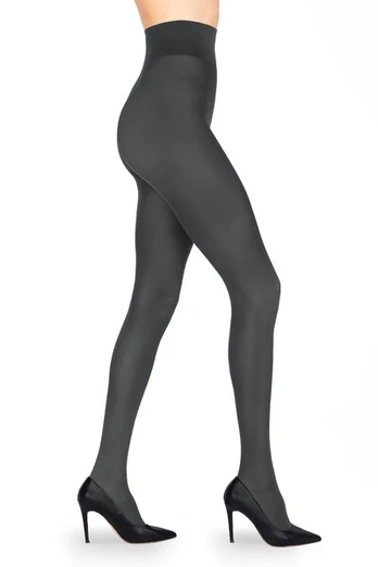 Moteriškos pėdkelnės Mona Tina soft touch Graphite, 60 DEN