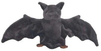 Pliušinis žaislas Beppe Bat 13963, juodas, 30 cm