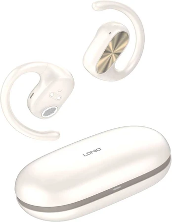Ldnio OWS bone T07 belaidės ausinės, baltos