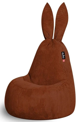Sėdmaišis Daddy Rabbit Feel Fit, rudas