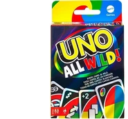 Mattel *****Gra Kortos UNO All Wild HHL35 70657 kaina