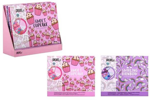 Create It Canenco CREATE IT! paleta pastelowych cieni 84521A /8