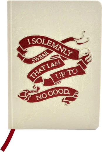 Harry Potter: Marauder's Map Glow in the Dark Journal