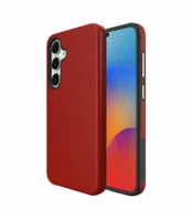Dėklas Perfectionists Triangle Case Samsung S721 S24 FE raudonas