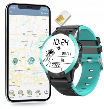 Išmanusis laikrodis Calmean Hoop 4g Gps, žalias