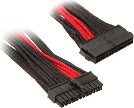 SilverStone ATX24 - ATX24, 0.3m, Raudona (SST-PP07-MBBR)