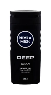 Nivea Deep Clean Dušo želė - Dušo želė for men kaina