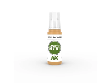 AK Interactive - CARC Tan 686A (FS33446) – AFV 3rd generation Akriliniai dažai, 17ml, AK11349