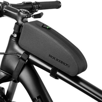 Rockbros AS-019 bicycle frame bag waterproof 1.5 l - juodas