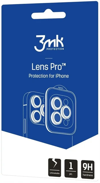 Apple iPhone 17 Pro /17 Pro Max- 3mk Lens Protection Pro Transparent