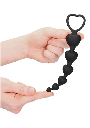 Ouch By Shots Anal Heart Beads
