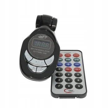 MP3 grotuvas su FM moduliatoriaus siųstuvu ir LCD ekranu