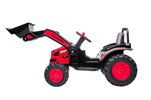 Vehicle Excavator Tractor Red