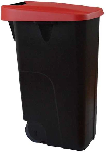 Basket solid lid DE-234250, red