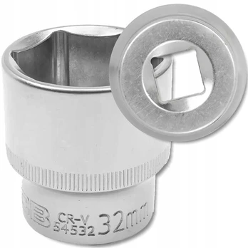 Jcb 1/2" 32mm 6-kampis Cr-v lizdinis raktas