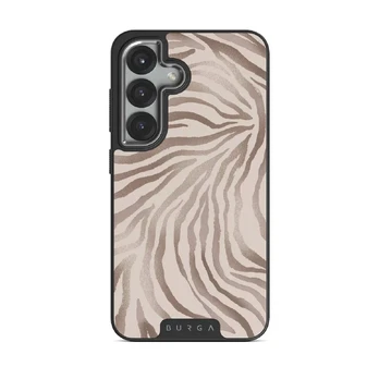 Lustre - Samsung Galaxy S25 Plus Case, Elite Dark (Magnetic) / Silver