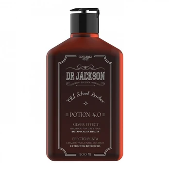 DR JACKSON POTION 4.0 SILVER EFFECT vyrų šampūnas, 200 ml