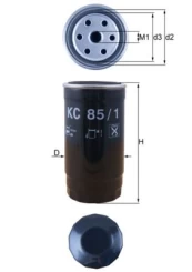Kuro filtras KNECHT KC 85/1 kaina