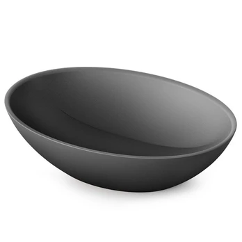 Praustuvas Paa Perla Graphite® 51x35,5 cm, grafito spalva, IPERLS/01